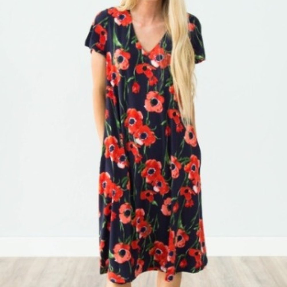 NWT Stevie Hender poppy dress - Small